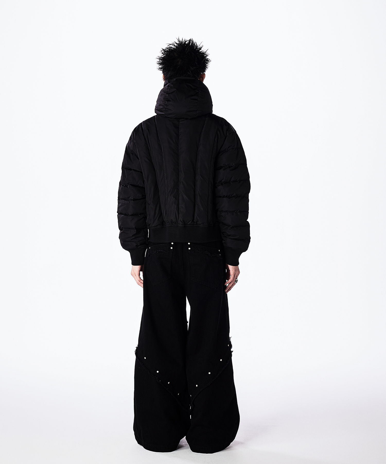 Padded Hooded Blouson – Jent Louis Padded Hooded Blouson – Jent Louis