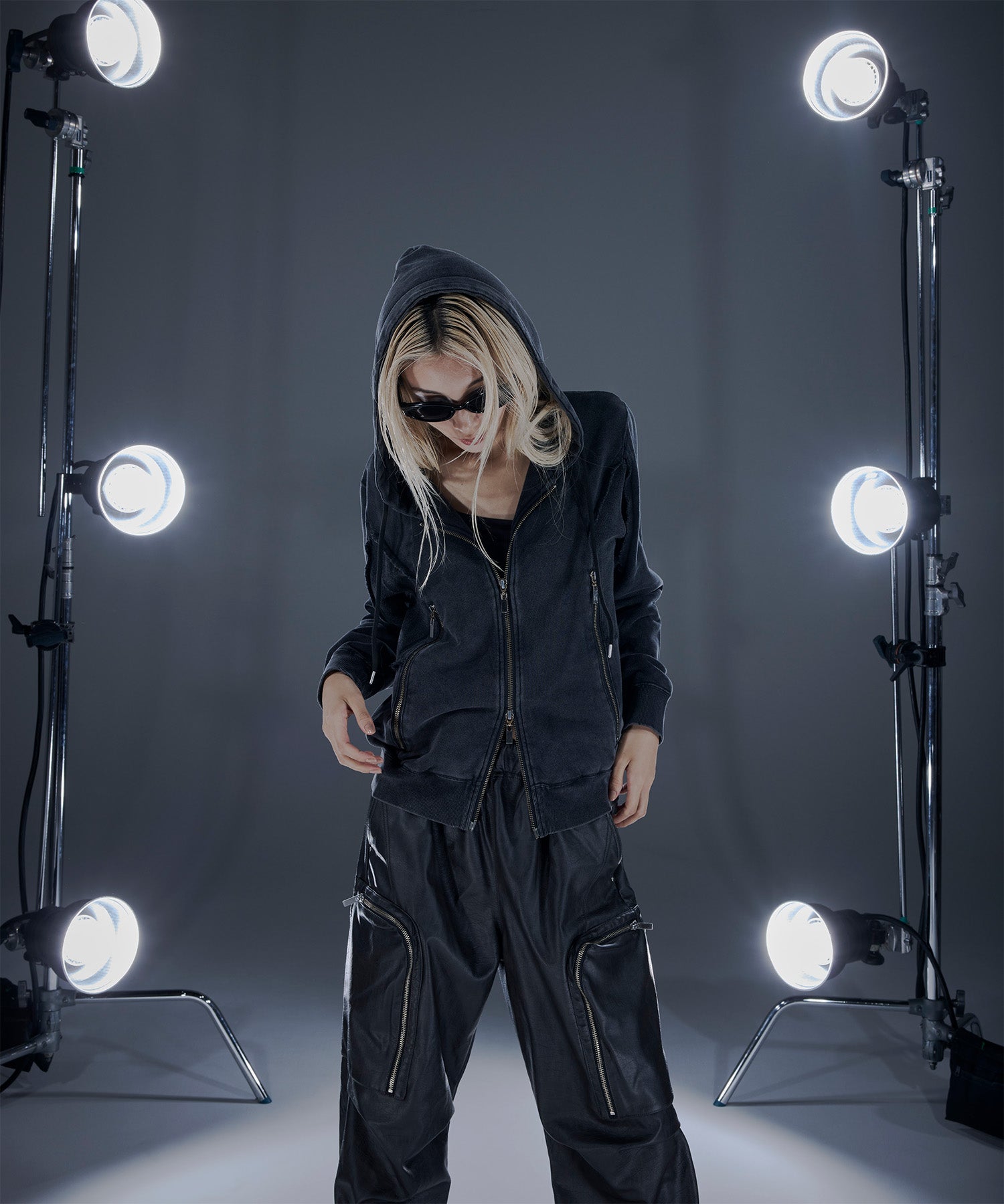 Double Zip Hoodie Jent Louis