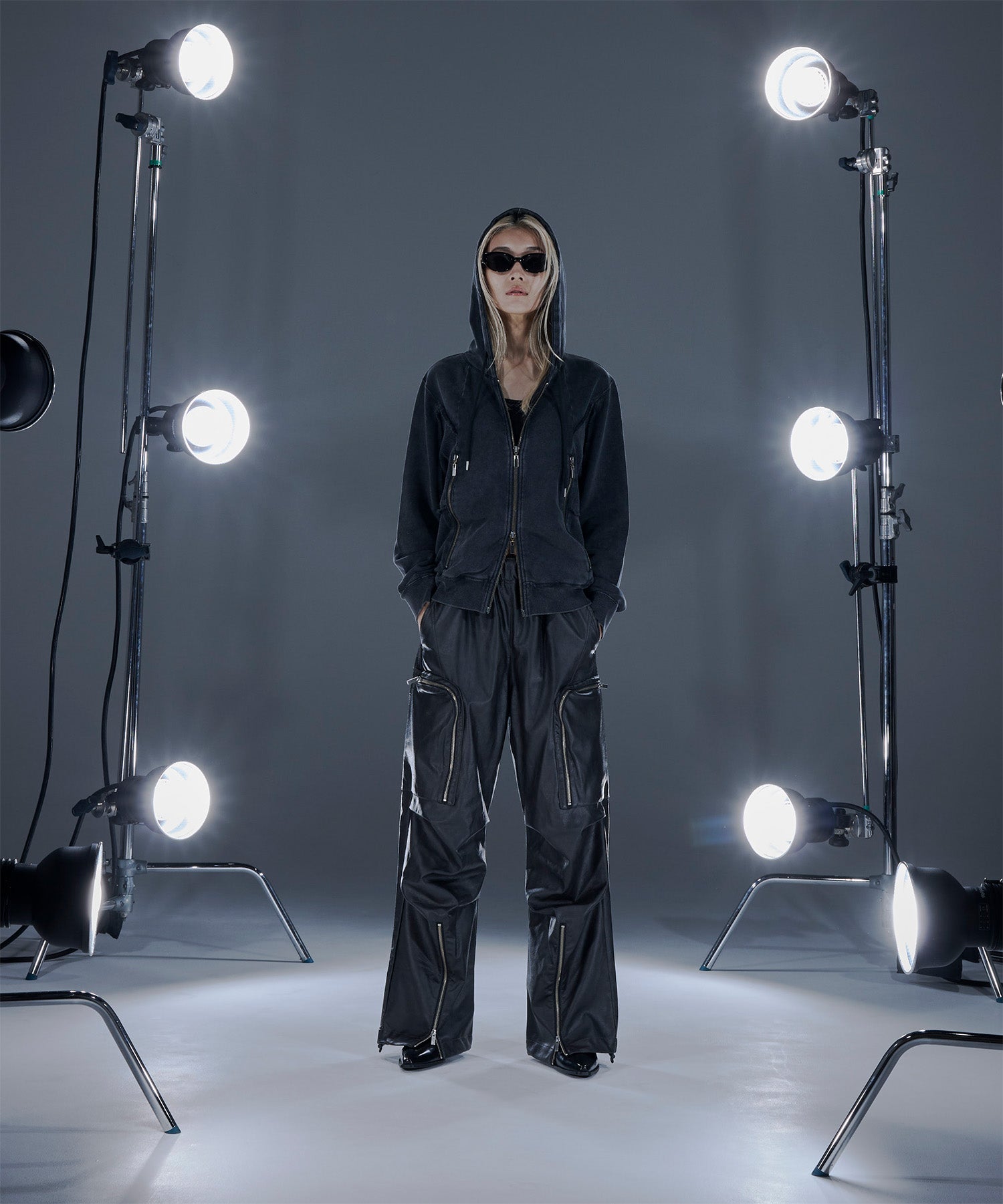 Double Zip Hoodie Jent Louis