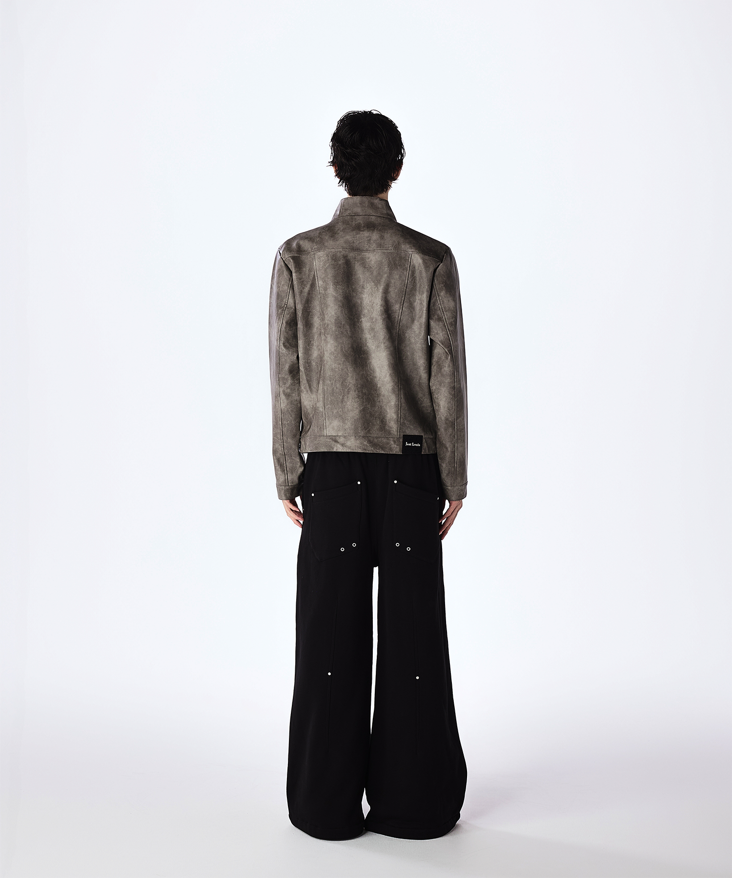 Leather Zipped Jacket – Jent Louis Leather Zipped Jacket – Jent Louis