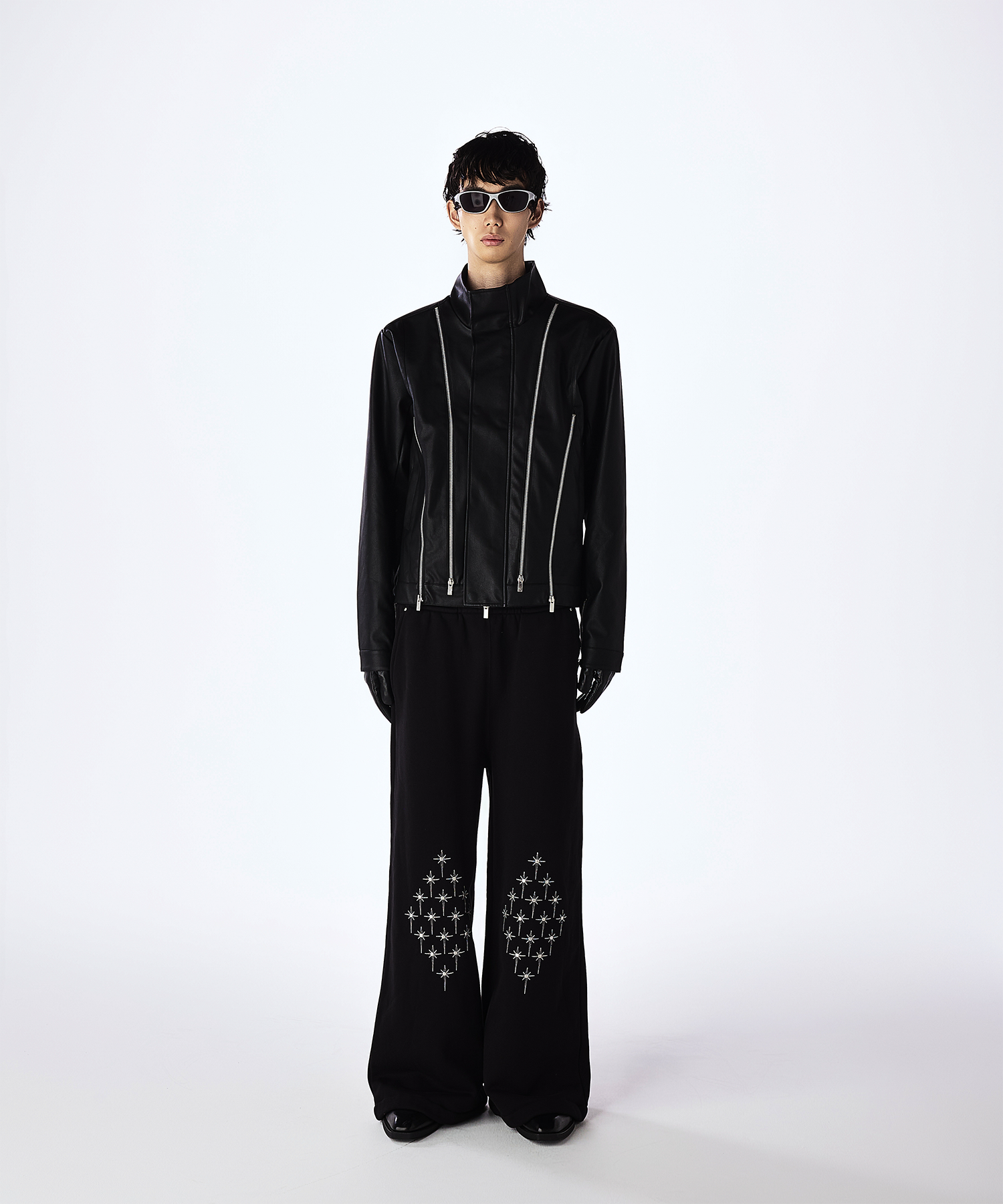 Leather Zipped Jacket – Jent Louis Leather Zipped Jacket – Jent Louis