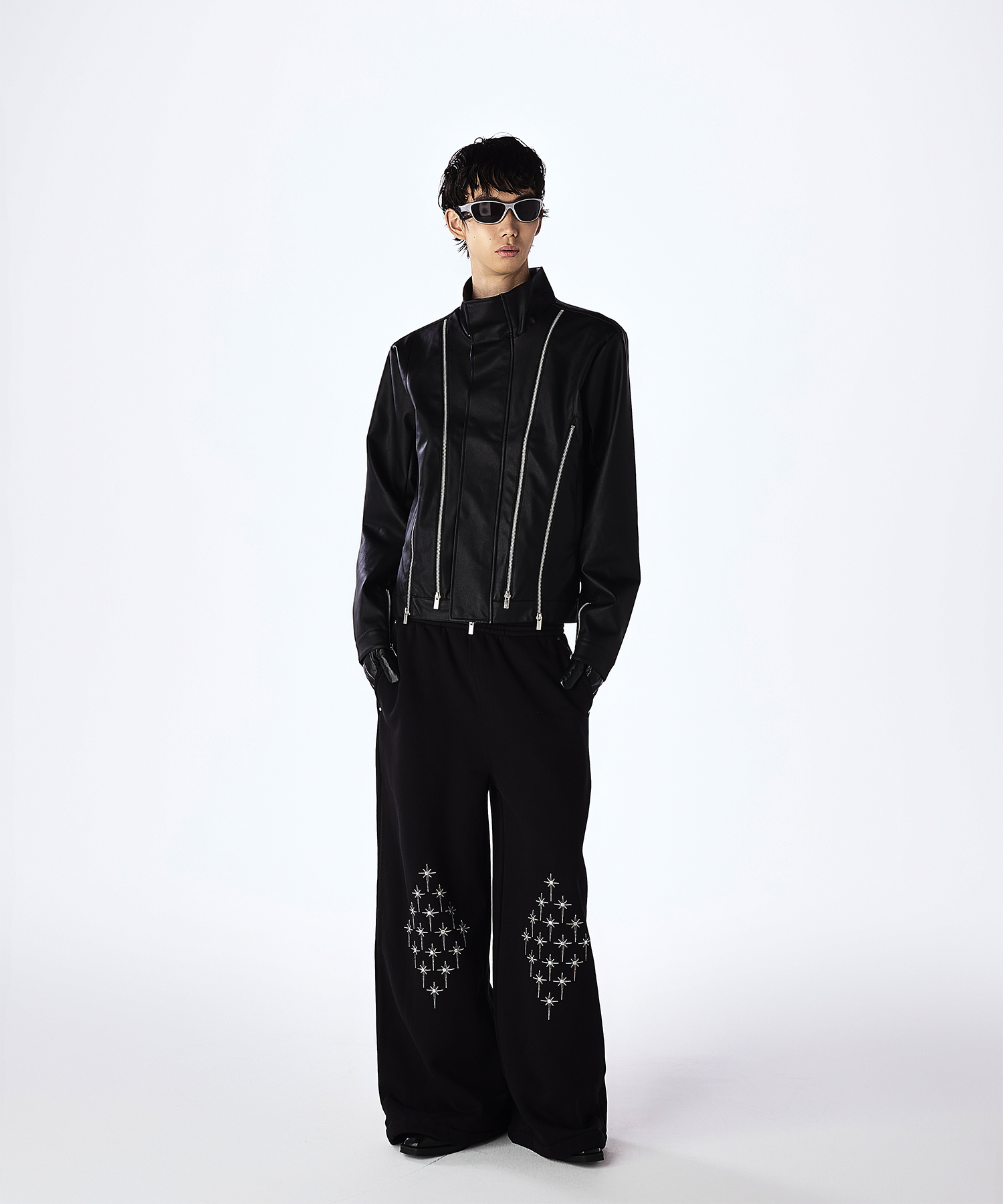 Leather Zipped Jacket – Jent Louis Leather Zipped Jacket – Jent Louis