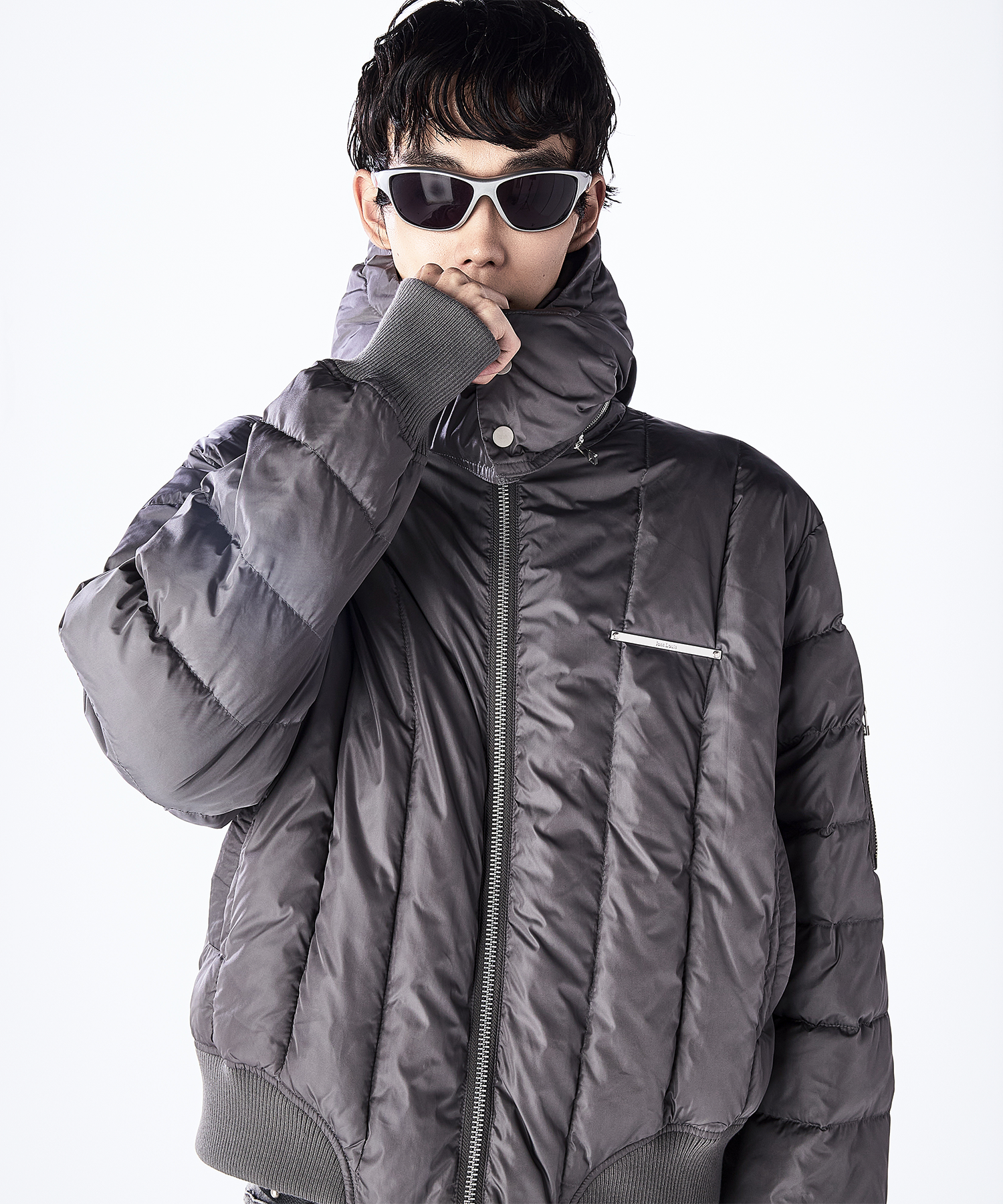 Padded Hooded Blouson – Jent Louis Padded Hooded Blouson – Jent Louis