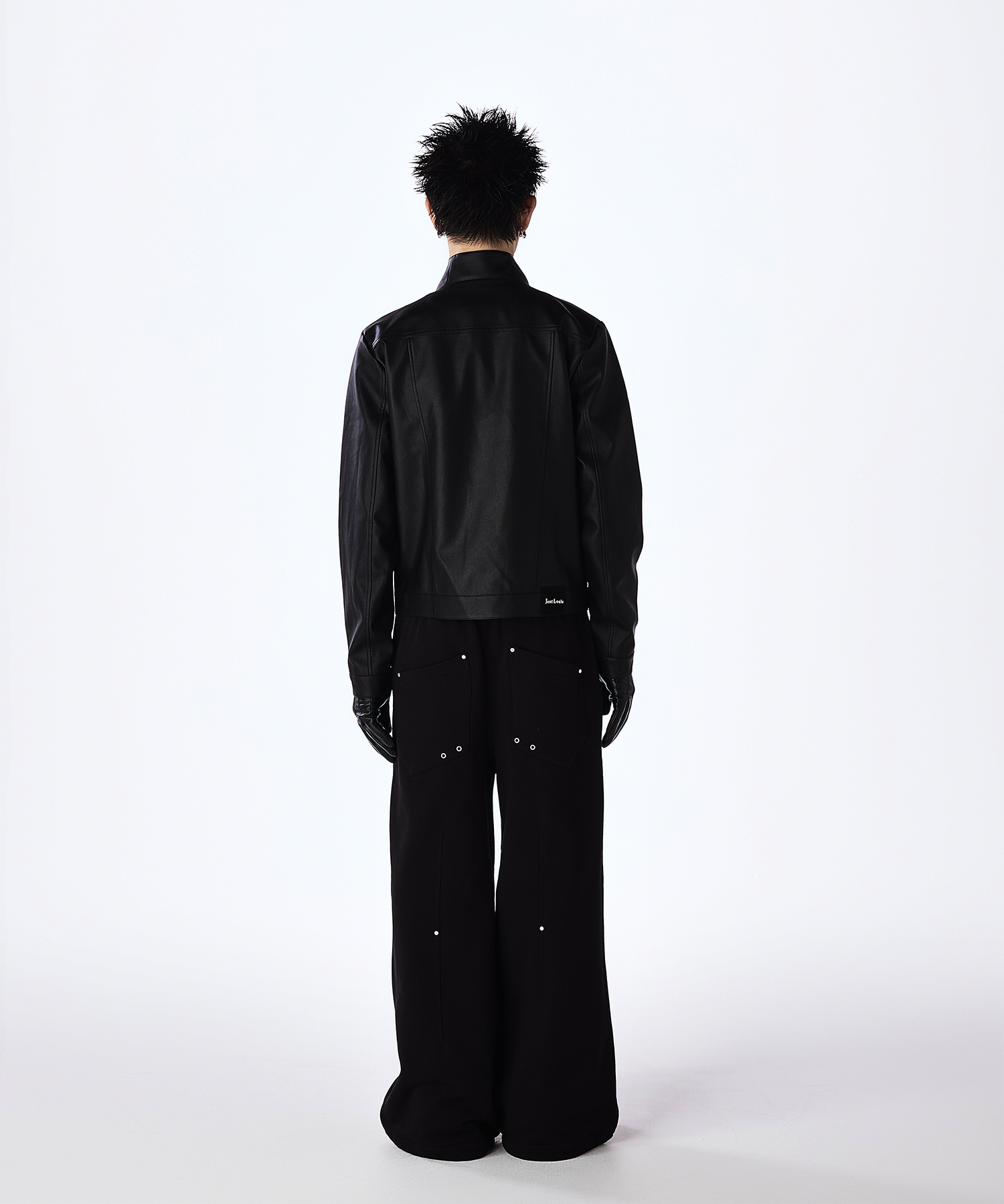 Leather Zipped Jacket – Jent Louis Leather Zipped Jacket – Jent Louis