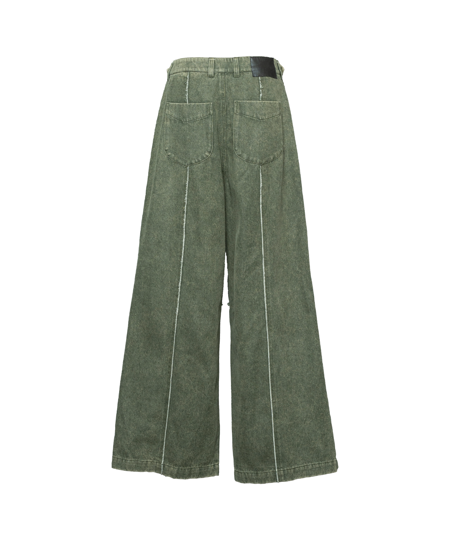 Zipped-Slit Baggy Denim – Jent Louis Zipped-Slit Baggy Denim – Jent Louis