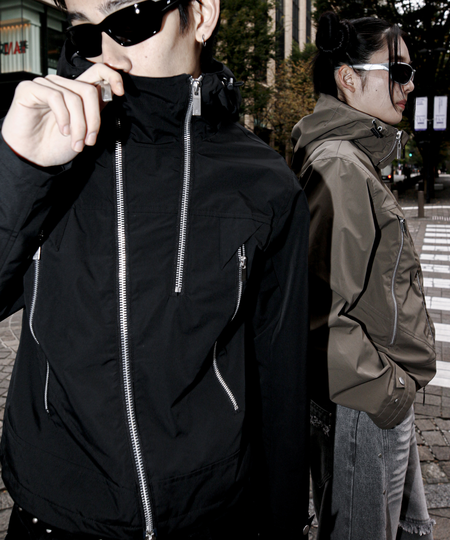 3-Layer Nylon Blouson – Jent Louis 3-Layer Nylon Blouson – Jent Louis