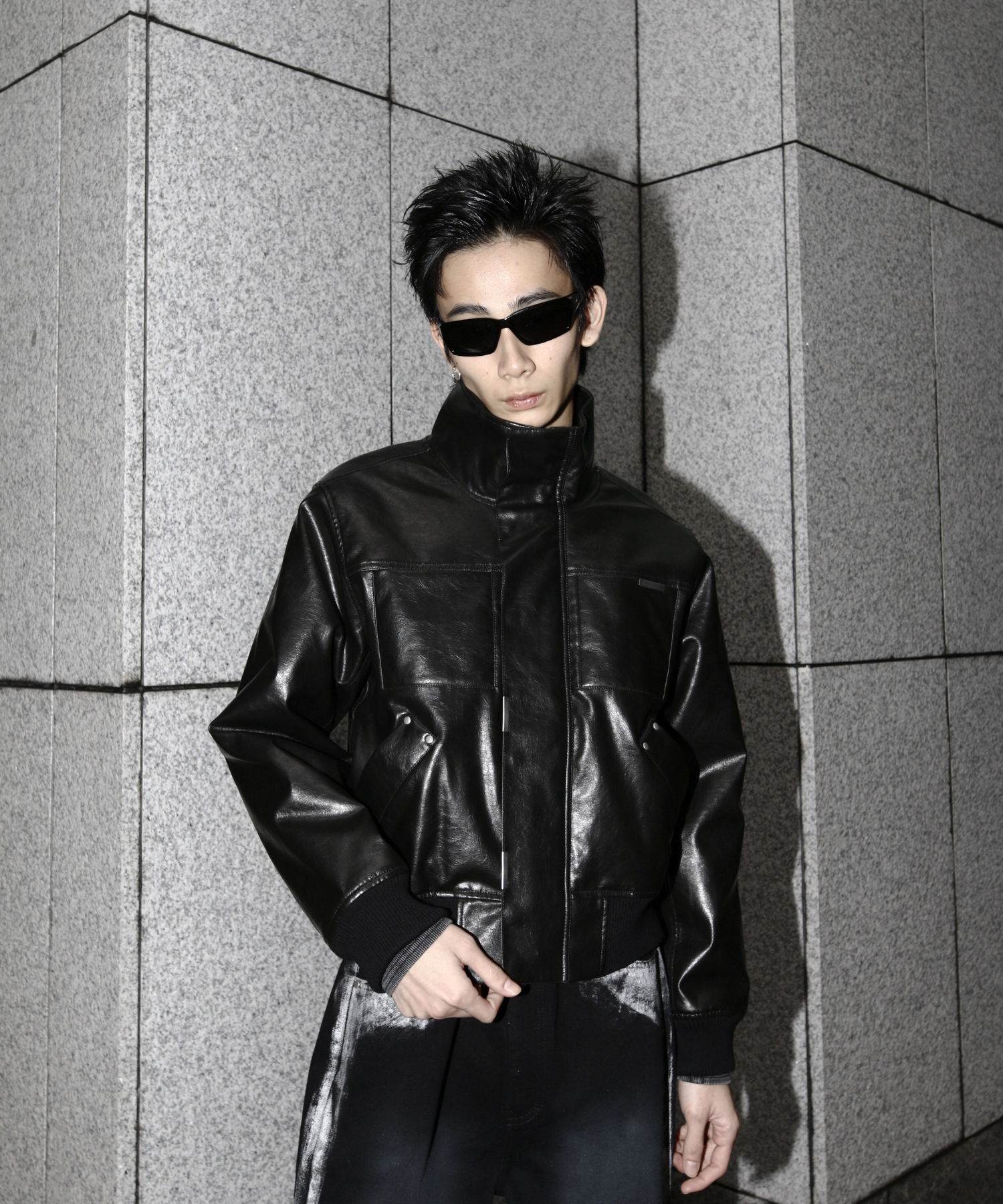 Padded Stand Collar Blouson – Jent Louis Padded Stand Collar Blouson – Jent Louis