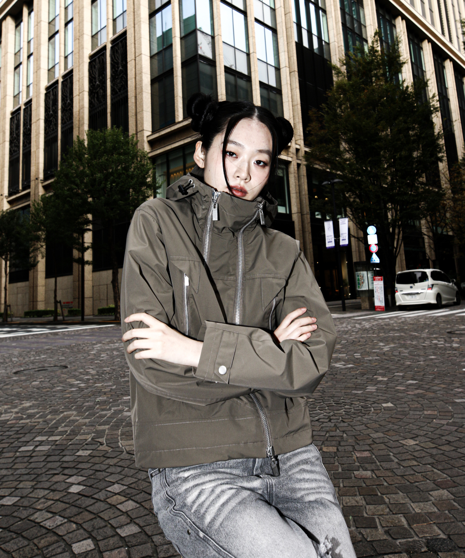 3-Layer Nylon Blouson – Jent Louis 3-Layer Nylon Blouson – Jent Louis