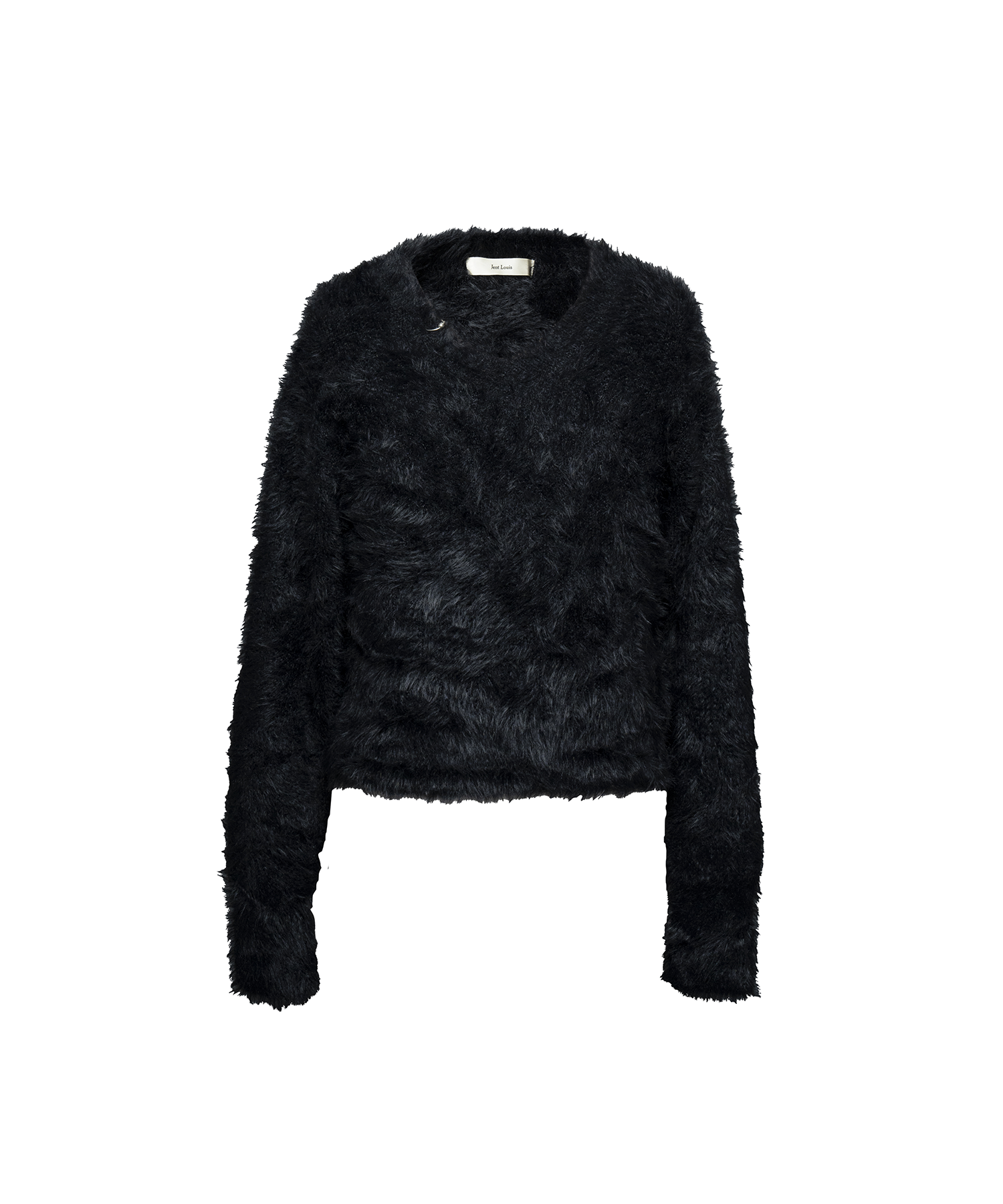 Neck Pierce Shaggy Knit – Jent Louis